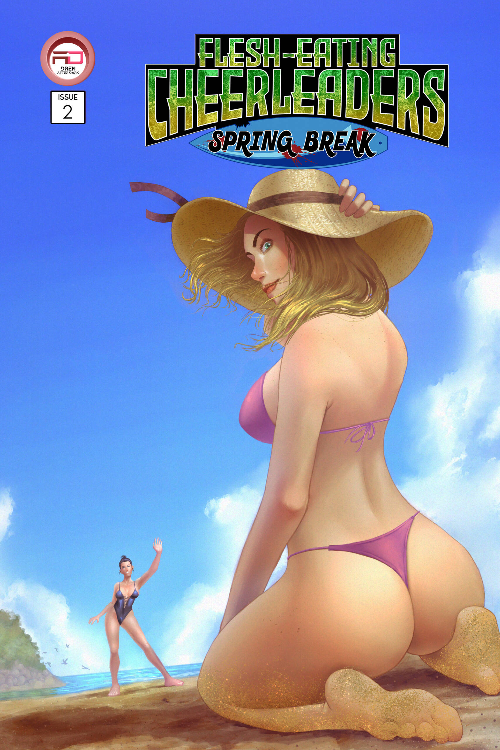 Flesh Eating Cheerleaders: Spring Break #2 (Pre-Order) - Image 7